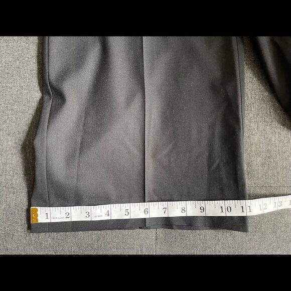 𝅺st John Caviar black wide leg wool pants size 10 - Picture 12 of 12